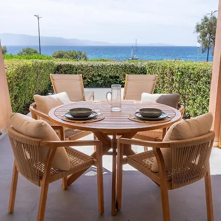 公寓 Grand Confort-marinella-face Mer-terrasse 阿雅克肖